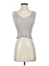Lemon Silver Sleeveless Top Size S - photo 1