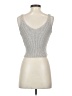 Lemon Silver Sleeveless Top Size S - photo 2