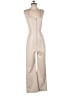Bebe Solid Tan Ivory Jumpsuit Size S - photo 1