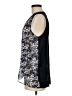 Simply Vera Vera Wang 100% Polyester Blue Sleeveless Blouse Size M - photo 5