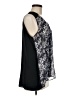 Simply Vera Vera Wang 100% Polyester Blue Sleeveless Blouse Size M - photo 4
