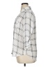 Fortune + Ivy 100% Polyester Plaid Gray 3/4 Sleeve Blouse Size XL - photo 5