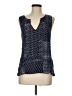Splendid Blue Sleeveless Blouse Size M - photo 1