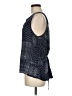 Splendid Blue Sleeveless Blouse Size M - photo 5