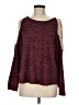Le Lis Burgundy Long Sleeve Top Size M (estimated) - photo 1