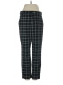 Old Navy Plaid Black Casual Pants Size 4 - photo 1