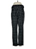 Old Navy Plaid Black Casual Pants Size 4 - photo 2
