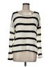 Unbranded Stripes Ivory Pullover Sweater Size M - photo 1