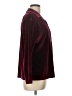 Unbranded Burgundy Long Sleeve Blouse Size L - photo 4