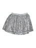 Gymboree 100% Polyester Metallic Silver Skirt Size 7 - photo 2