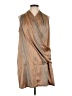 Derek Lam 100% Polyester Tan Casual Dress Size L - photo 1
