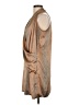 Derek Lam 100% Polyester Tan Casual Dress Size L - photo 5