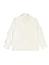 YuanLu Solid Ivory White Long Sleeve Button-Down Shirt Size 4 - photo 2