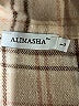 Assorted Brands 100% Polyester Plaid Tan Coat Size L - photo 6