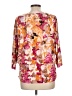 Chico's Pink 3/4 Sleeve Blouse Size Lg (2) - photo 2