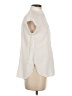 Rose + Olive 100% Rayon Ivory Sleeveless Button-Down Shirt Size XS - photo 4