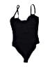 Unbranded Solid Black One Piece Swimsuit Size S (estimated) - photo 2