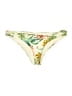 H&M Tropical Ivory Swimsuit Bottoms Size 10 - photo 1
