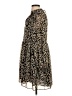 MNG Animal Print Black Casual Dress Size 4 - photo 5