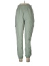 Yogalicious Solid Green Cargo Pants Size L - photo 1