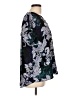 Dana Buchman 100% Polyester Paisley Blue Short Sleeve Blouse Size L - photo 4