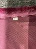 Unbranded Burgundy Long Sleeve Blouse Size L - photo 7