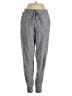 Flora Nikrooz Solid Stripes Color Block Gray Sweatpants Size S - photo 1
