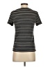Chico's 100% Cotton Stripes Black Short Sleeve Turtleneck Size Sm (0) - photo 2