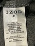 IZOD 100% Polyester Chevron-herringbone Gray Dress Pants Size 4T - photo 3