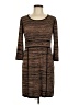 Spense Tweed Brown Casual Dress Size L (petite) - photo 1