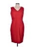 Pure Collection Red Cocktail Dress Size 12 - photo 1