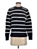 On 34th Stripes Blue Turtleneck Sweater Size S - photo 1