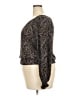 Unbranded Gray Black Long Sleeve Blouse Size XXL (estimated) - photo 5