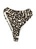 Unbranded Animal Print Gold Black Swimsuit Bottoms Size M - photo 2