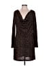 MICHAEL Michael Kors Animal Print Brown Casual Dress Size L - photo 1
