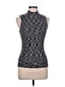 Love Always Gray Black Sleeveless Top Size L - photo 1