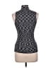 Love Always Gray Black Sleeveless Top Size L - photo 2