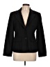 HARRIS WALLACE NEW YORK Black Wool Blazer Size 10 - photo 1