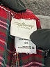 Disney Store 100% Polyester Plaid Red Casual Pants Size 2 - 3 - photo 3