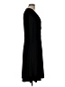 Apt. 9 Solid Black Casual Dress Size L - photo 4