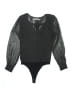 Abercrombie & Fitch 100% Polyester Black Bodysuit Size S - photo 1