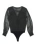 Abercrombie & Fitch 100% Polyester Black Bodysuit Size S - photo 2
