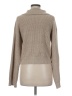 Line & Dot 100% Polyester Metallic Tan Pullover Sweater Size M - photo 2