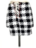 Assorted Brands Houndstooth White Casual Skirt Size S - photo 1