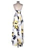 Xtraordinary Print Yellow Cocktail Dress Size 1 - photo 2