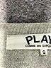 Play Comme Des Garçons 100% Wool Hearts Gray pullover sweater Size S - photo 9