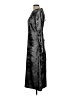 River Island 100% Polyester Black Casual Dress Size 10 - photo 5