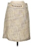 Kenar Tweed Gold Casual Skirt Size 6 - photo 1