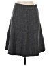Tahari Chevron-herringbone Gray Wool Skirt Size S - photo 1