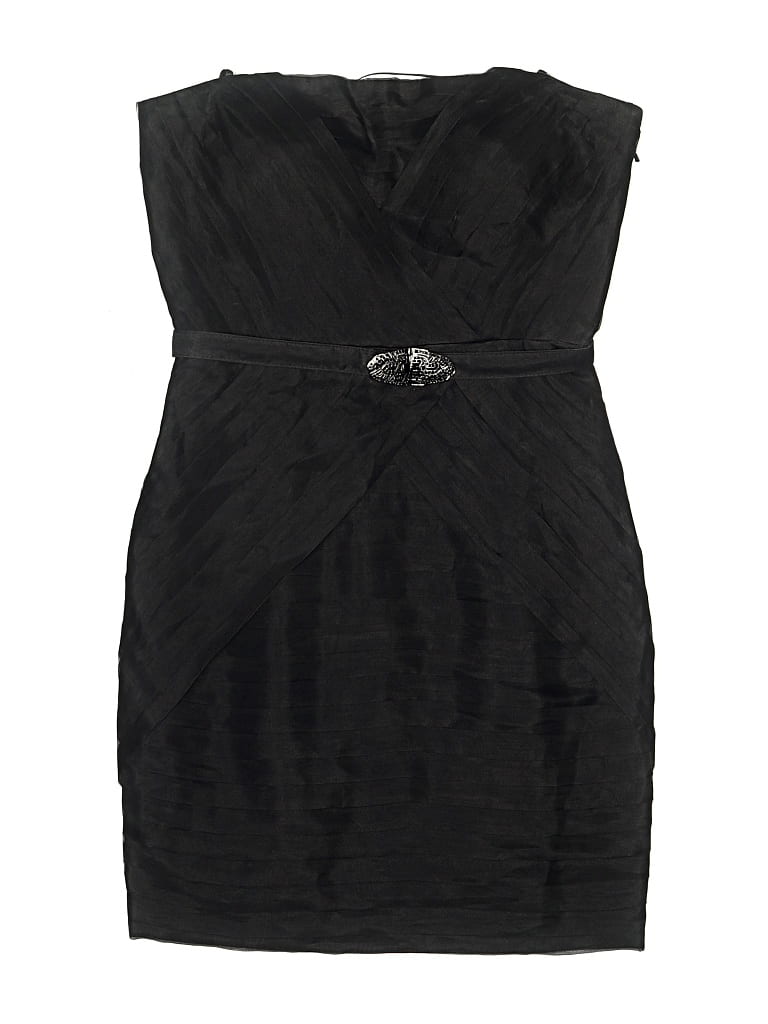 Pre-owned Robert Rodriguez Cocktail Dress In Black